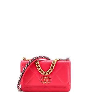Chanel 19 Wallet On Chain Quilted #219339C35B